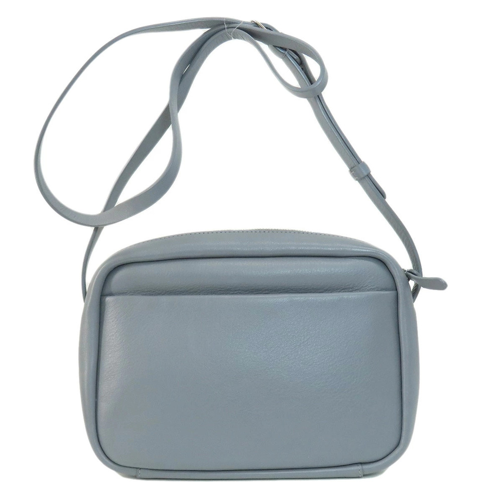 Balenciaga Calfskin Shoulder Bag Black